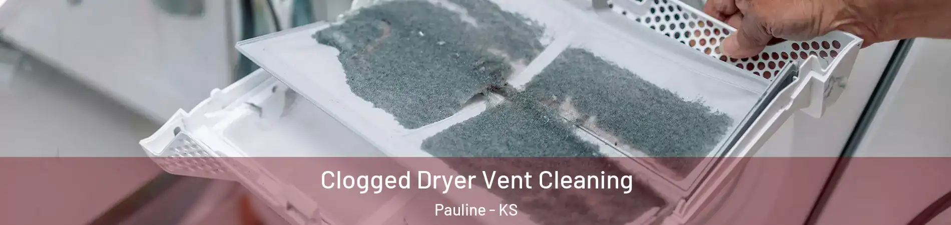 Clogged Dryer Vent Cleaning Pauline - KS