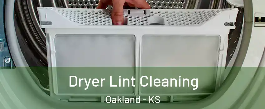 Dryer Lint Cleaning Oakland - KS
