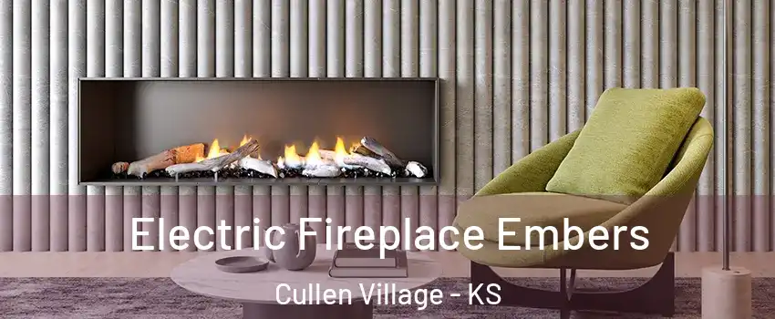 Electric Fireplace Embers Cullen Village - KS