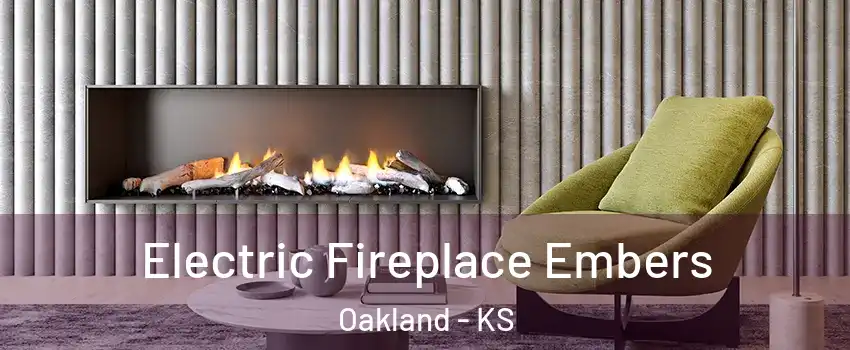 Electric Fireplace Embers Oakland - KS