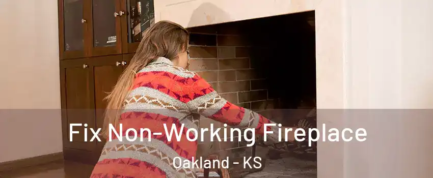 Fix Non-Working Fireplace Oakland - KS