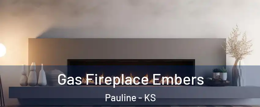 Gas Fireplace Embers Pauline - KS