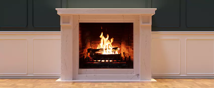 Open Flame Wood-Burning Fireplace Installation Services in Pauline, Kansas