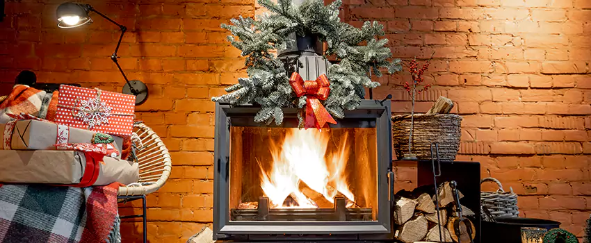 Travis Industries Linear Gas Fireplace Installation in Pauline, Kansas