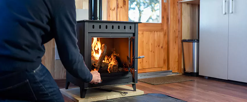 Open Hearth Wood Fireplace Installation in Pauline, KS