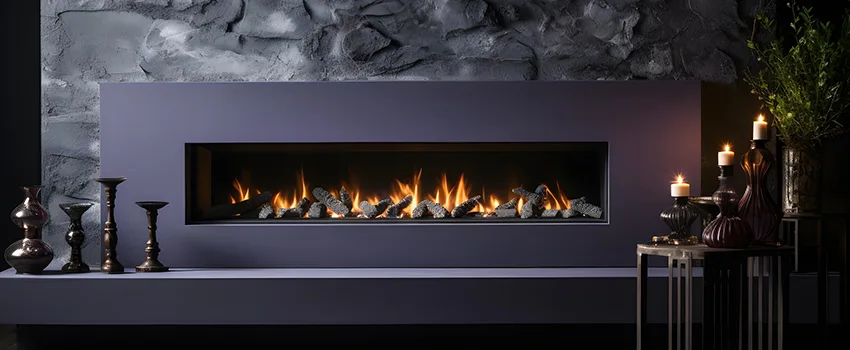 Ember Bed for Ventless Gas Fireplace in Pauline, KS