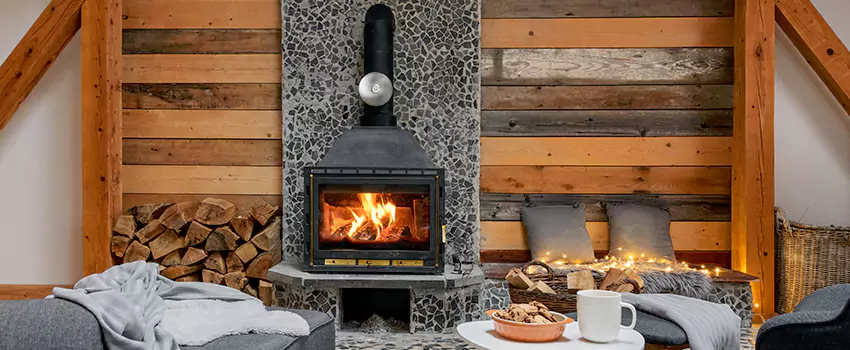 Thelin Hearth Products Direct Vent Gas Stove Fireplace Inspection in Pauline, Kansas