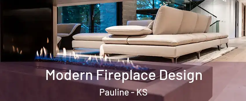 Modern Fireplace Design Pauline - KS